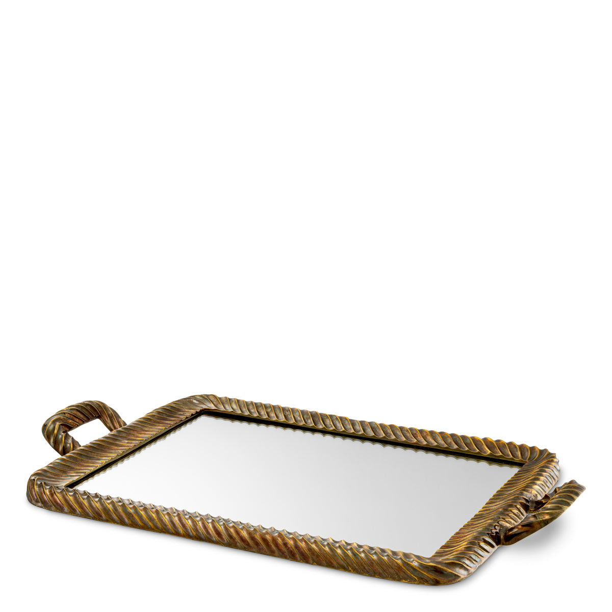 Vintage Brass Tray Montmartre | Eichholtz Miami