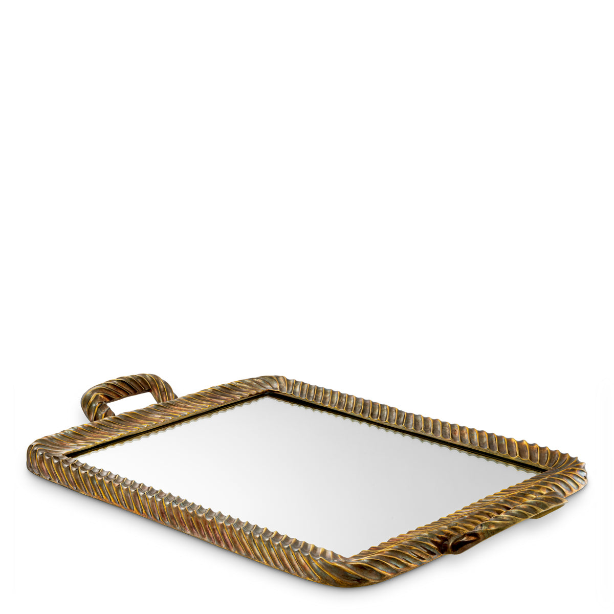 Vintage Brass Tray Montmartre | Eichholtz Miami
