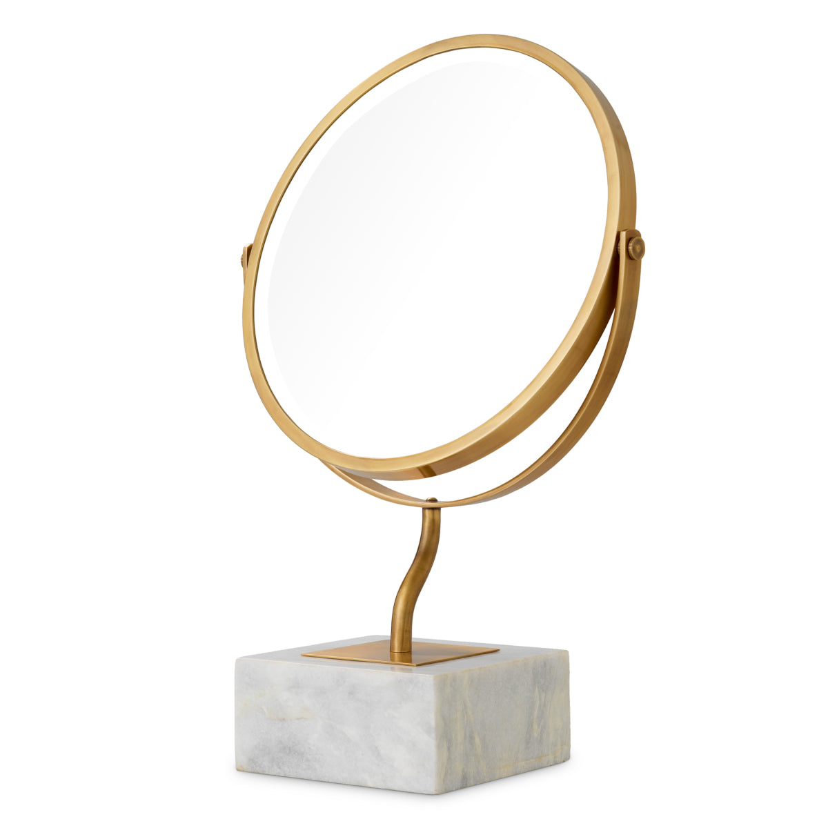 White Marble Table Mirror Jovanni | Eichholtz Miami