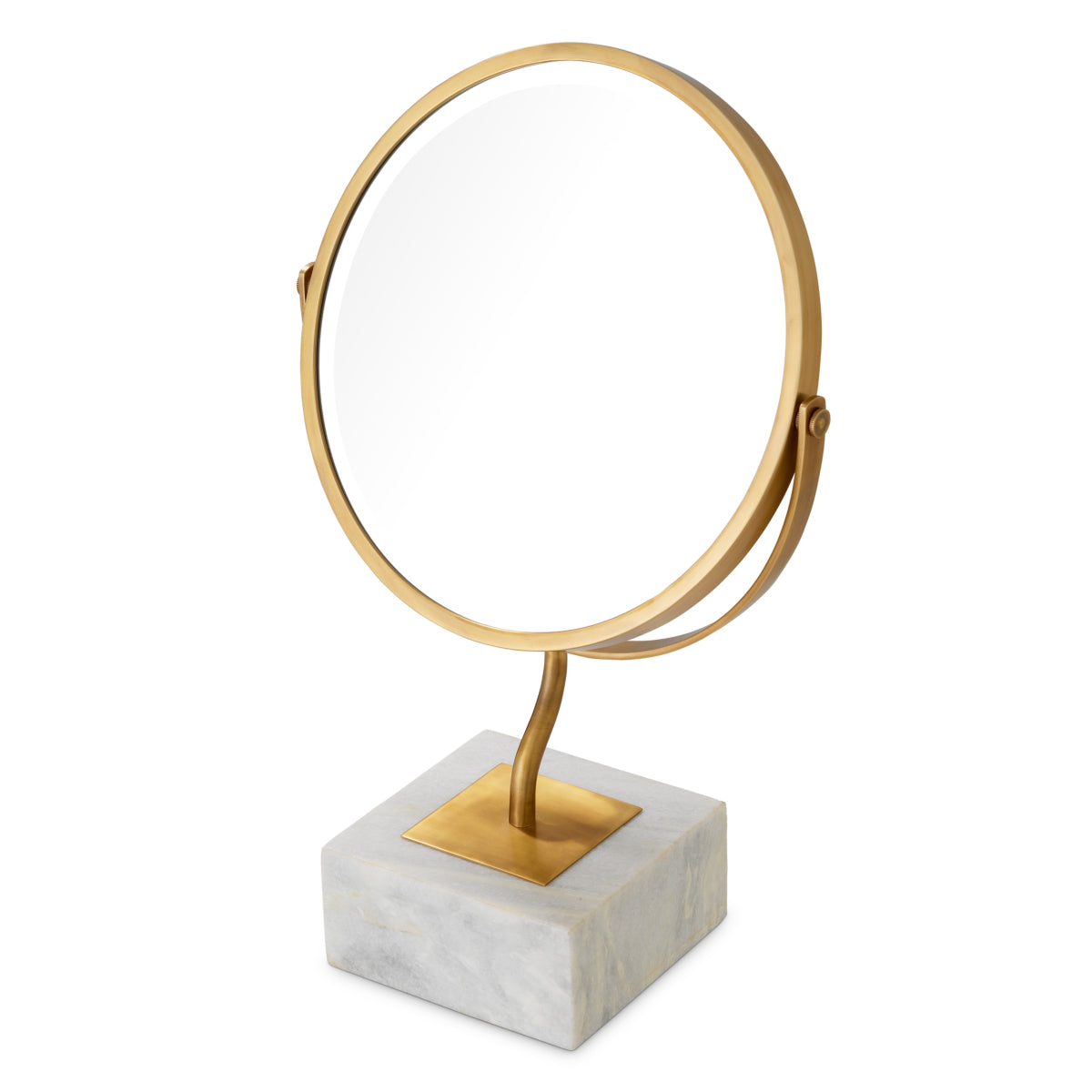 White Marble Table Mirror Jovanni | Eichholtz Miami