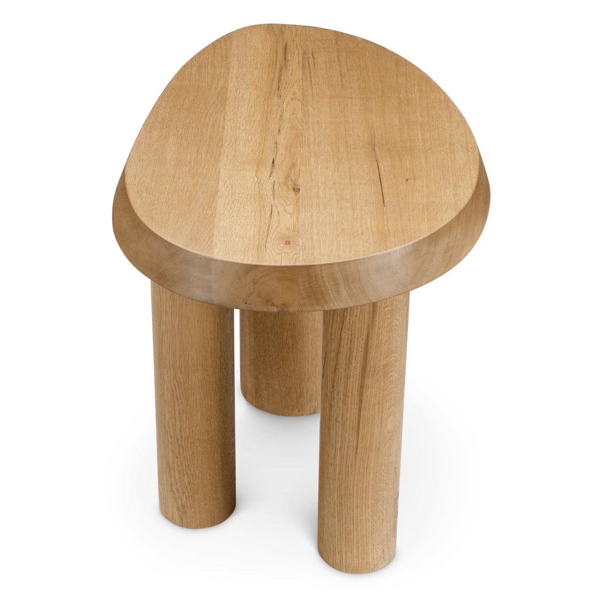 Reclaimed Oak Side Table Prelude | Eichholtz Miami