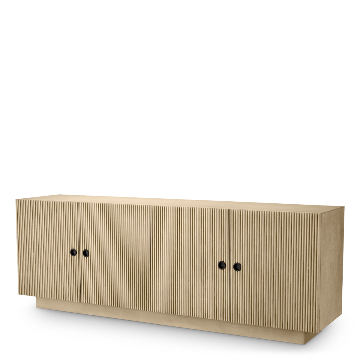 Ribbed Oak Dresser Dimitrios | Eichholtz Miami