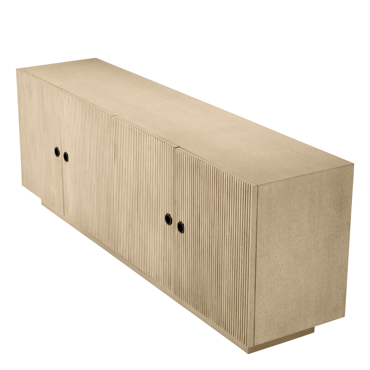 Ribbed Oak Dresser Dimitrios | Eichholtz Miami