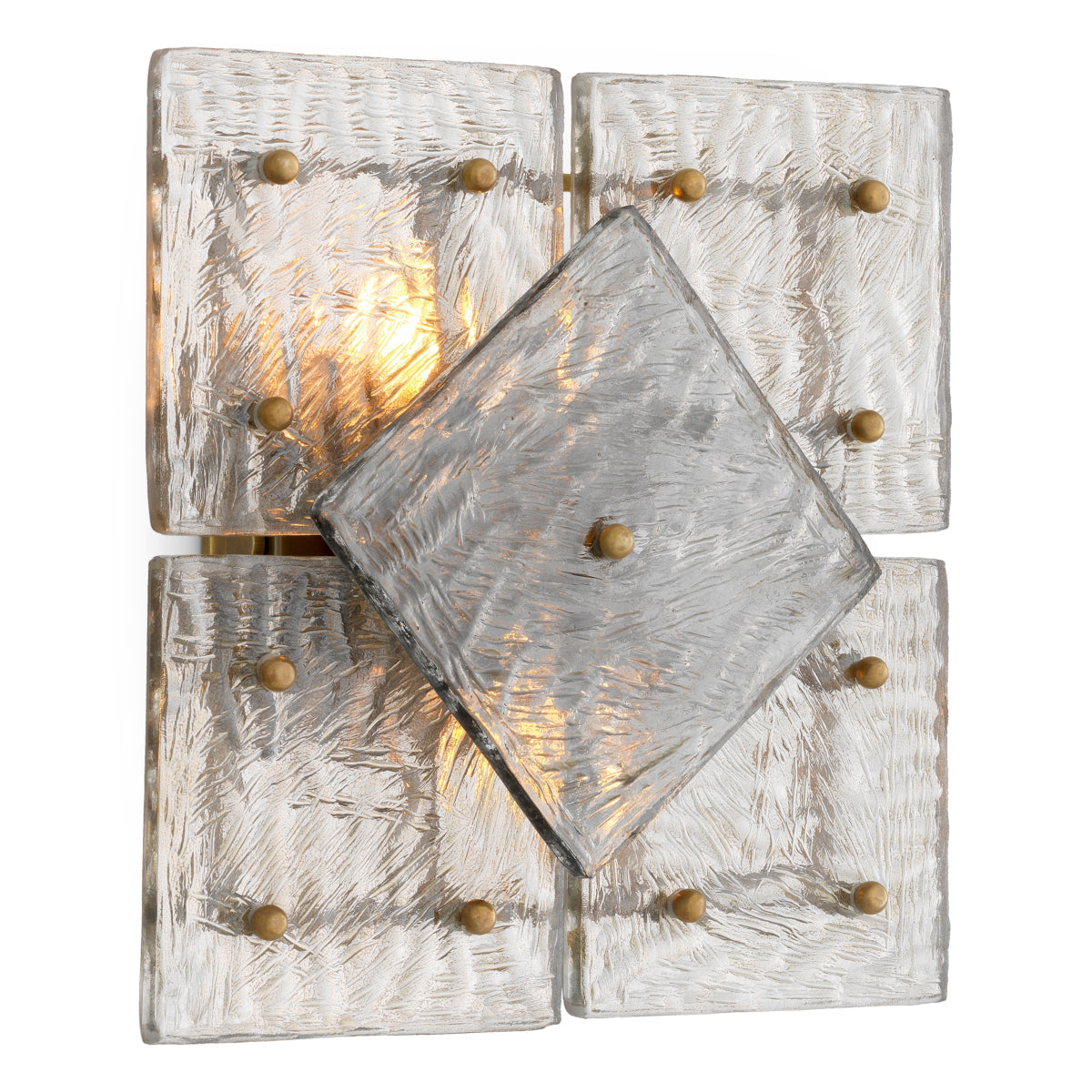 Geometric Glass Wall Lamp Hestia | Eichholtz Miami