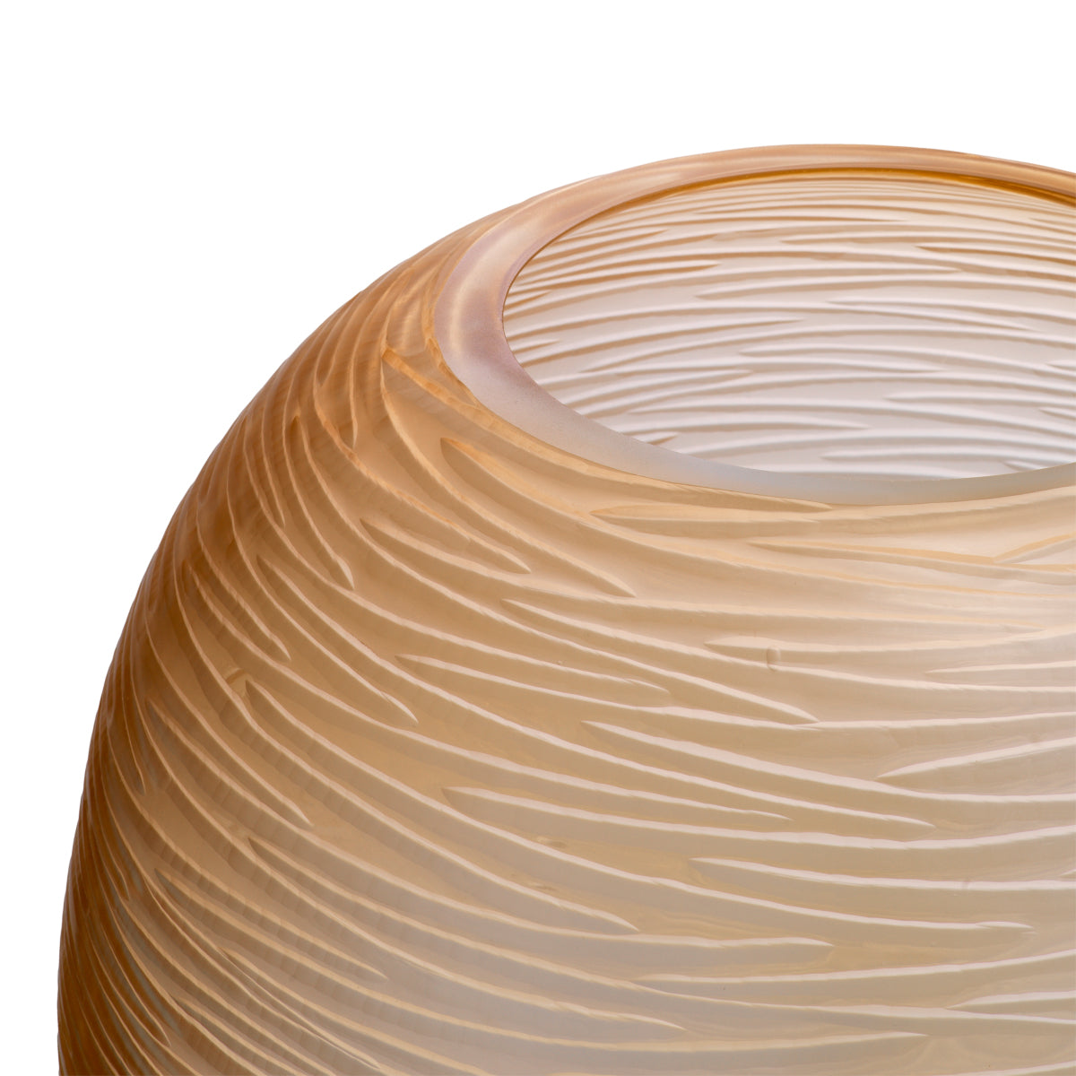 Peach Handblown Glass Vase Alessio | Eichholtz Miami