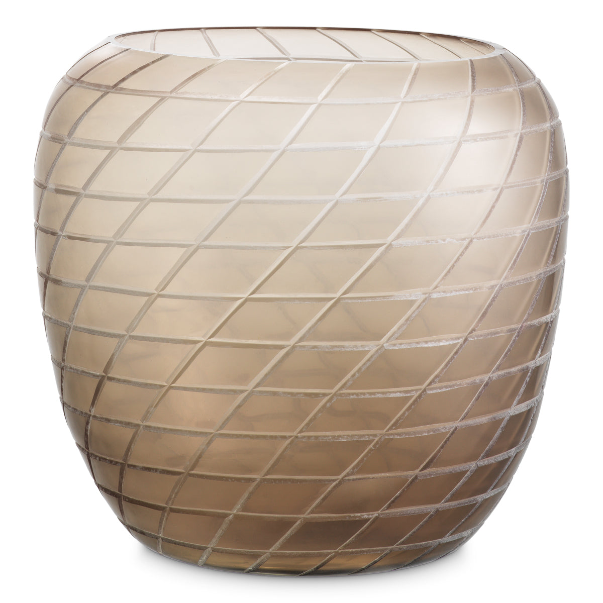 Sand Glass Vase Tarano | Eichholtz Miami