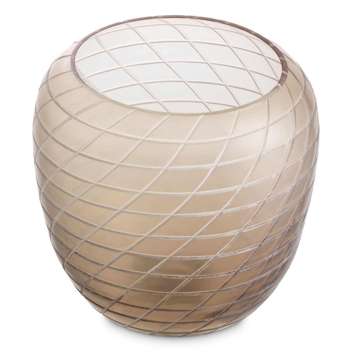 Sand Glass Vase Tarano | Eichholtz Miami