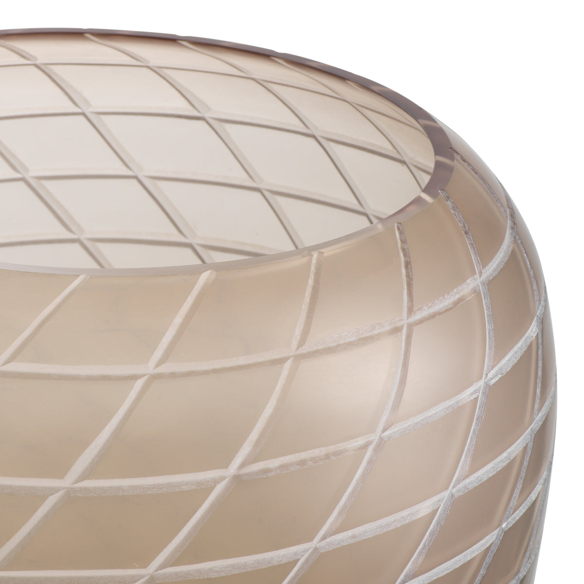 Sand Glass Vase Tarano | Eichholtz Miami