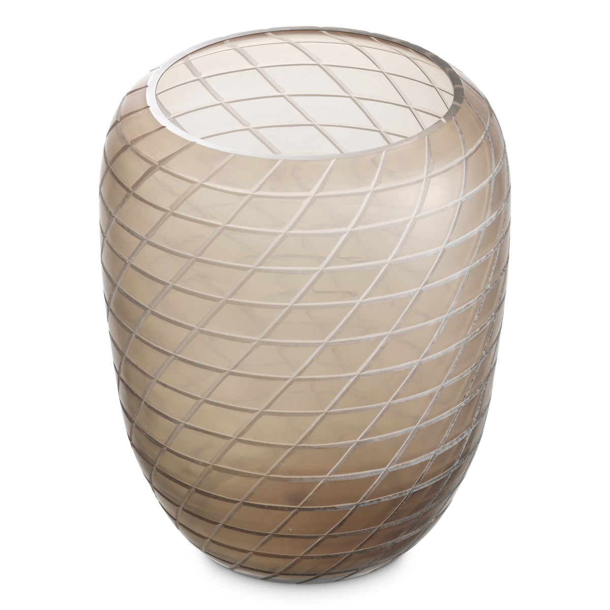 Sand Glass Vase Tarano | Eichholtz Miami