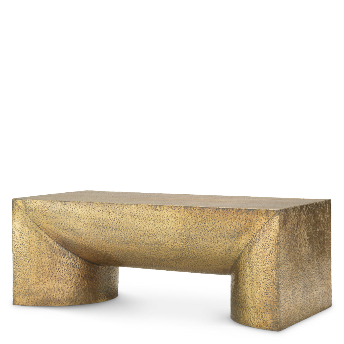 Gold Hammered Coffee Table Drayton | Eichholtz Miami