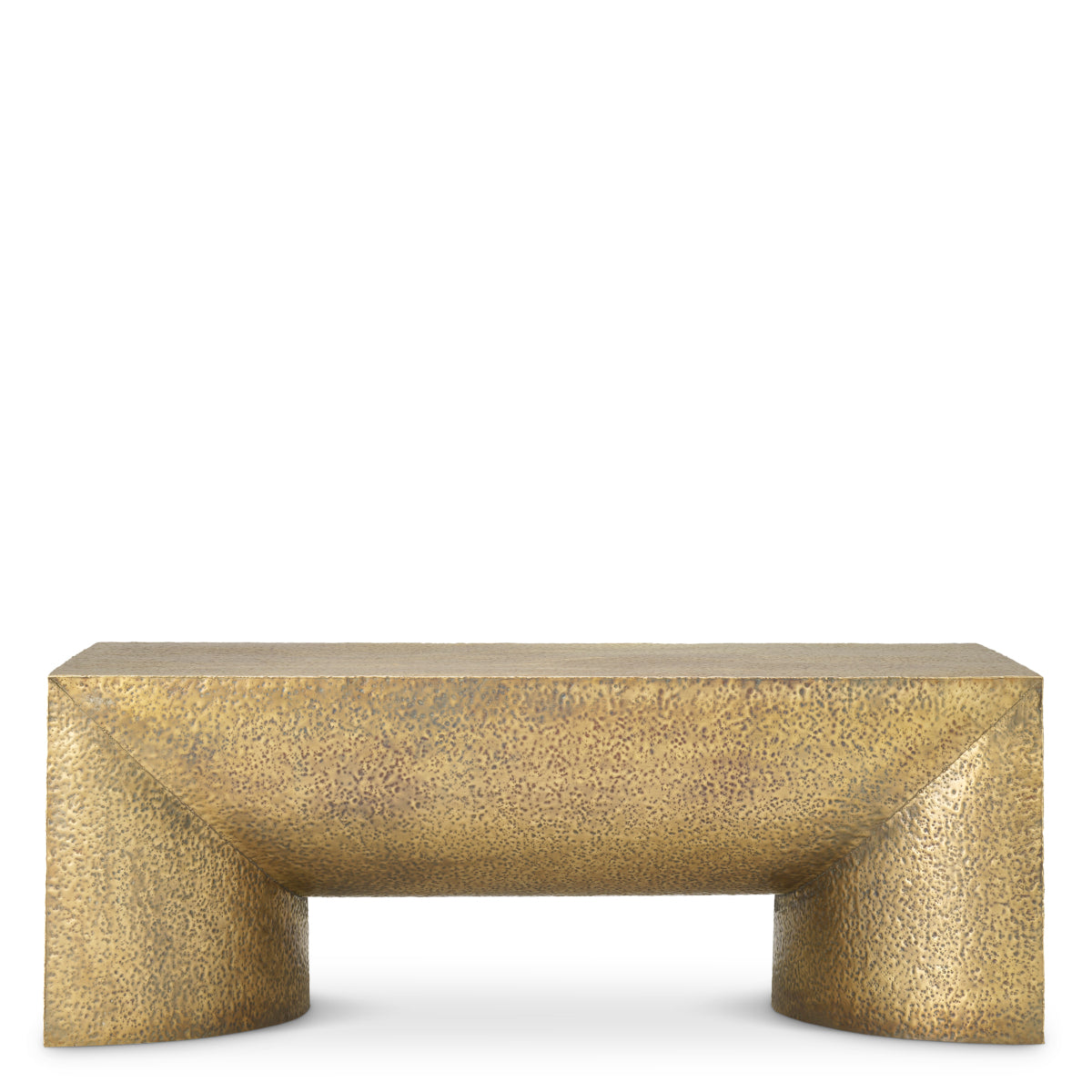 Gold Hammered Coffee Table Drayton | Eichholtz Miami