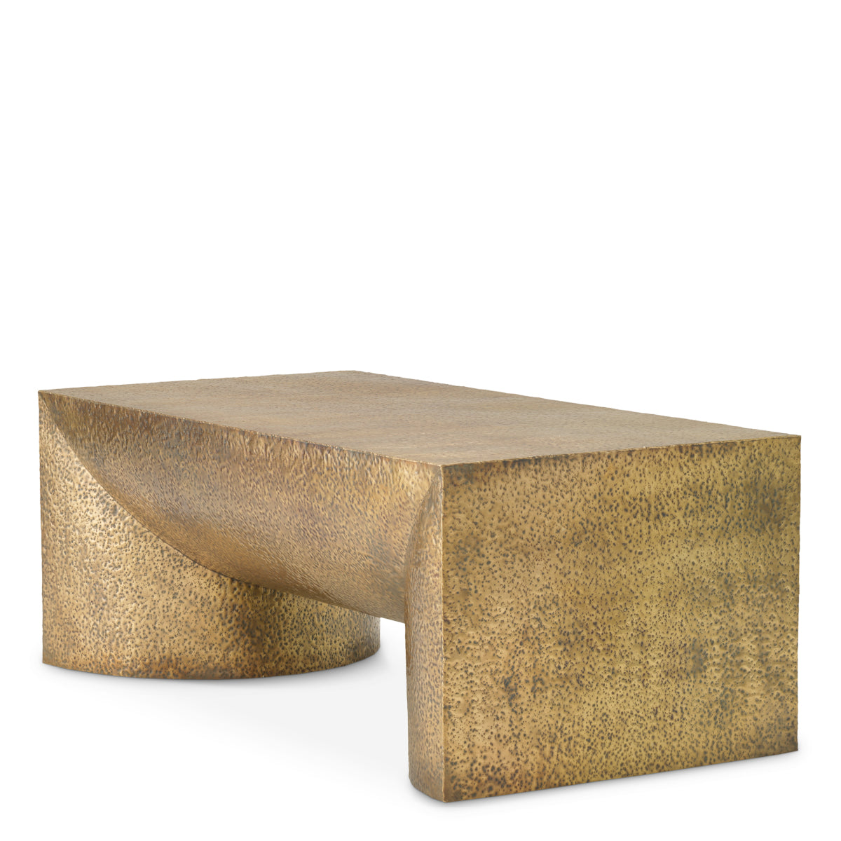 Gold Hammered Coffee Table Drayton | Eichholtz Miami
