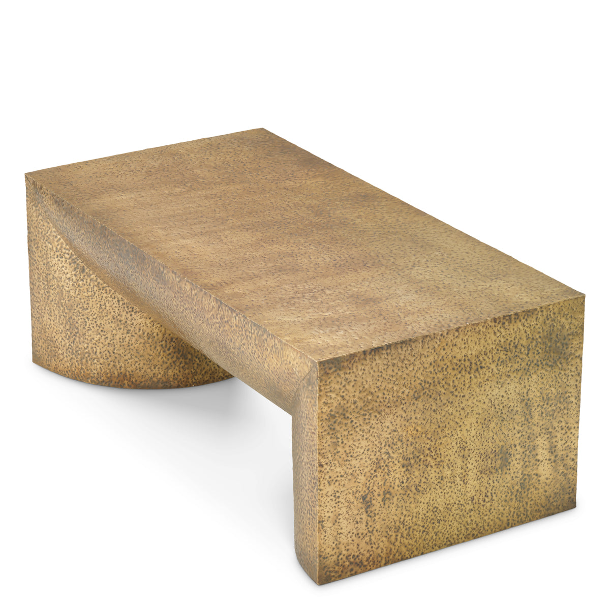 Gold Hammered Coffee Table Drayton | Eichholtz Miami
