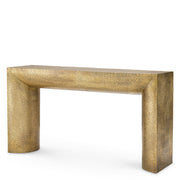 Gold Hammered Console Table Drayton | Eichholtz Miami