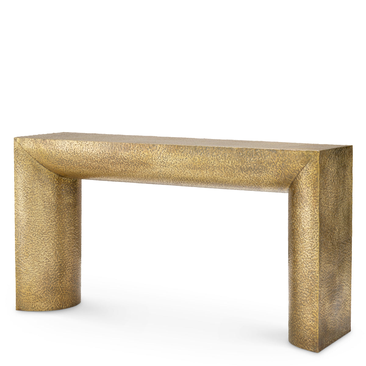 Gold Hammered Console Table Drayton | Eichholtz Miami