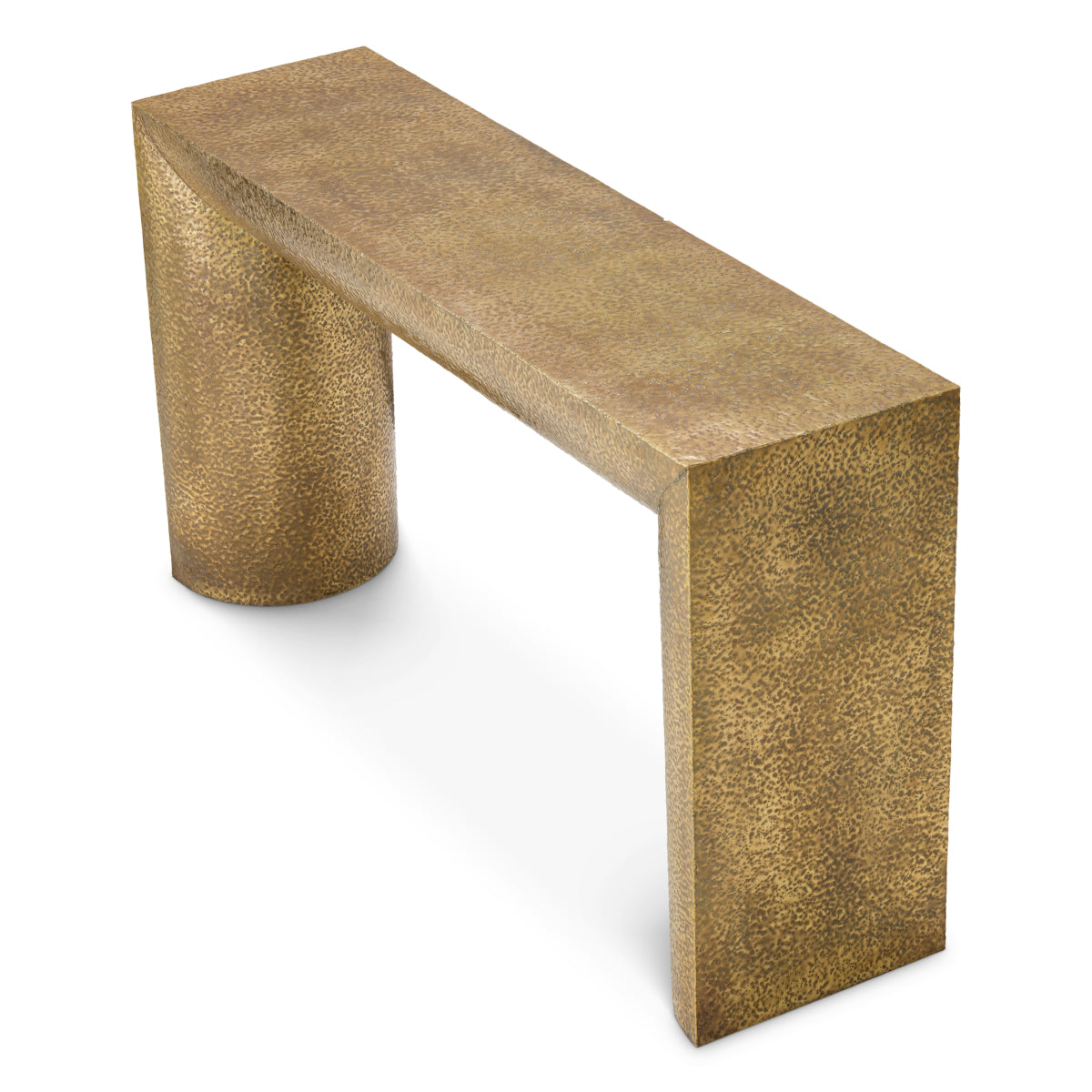 Gold Hammered Console Table Drayton | Eichholtz Miami