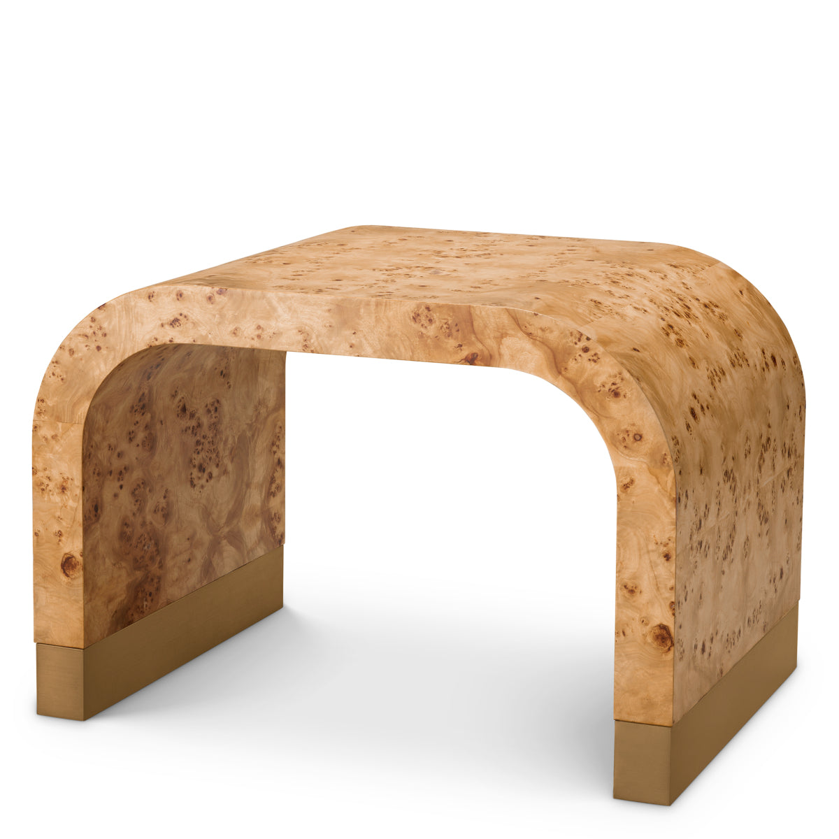 Mappa Burl Side Table Quinton | Eichholtz Miami