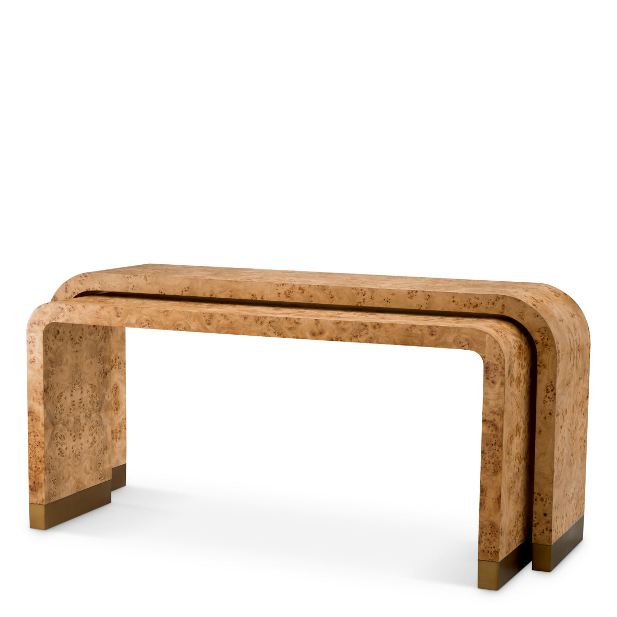 Mappa Burl Console Table (2) Quinton | Eichholtz Miami
