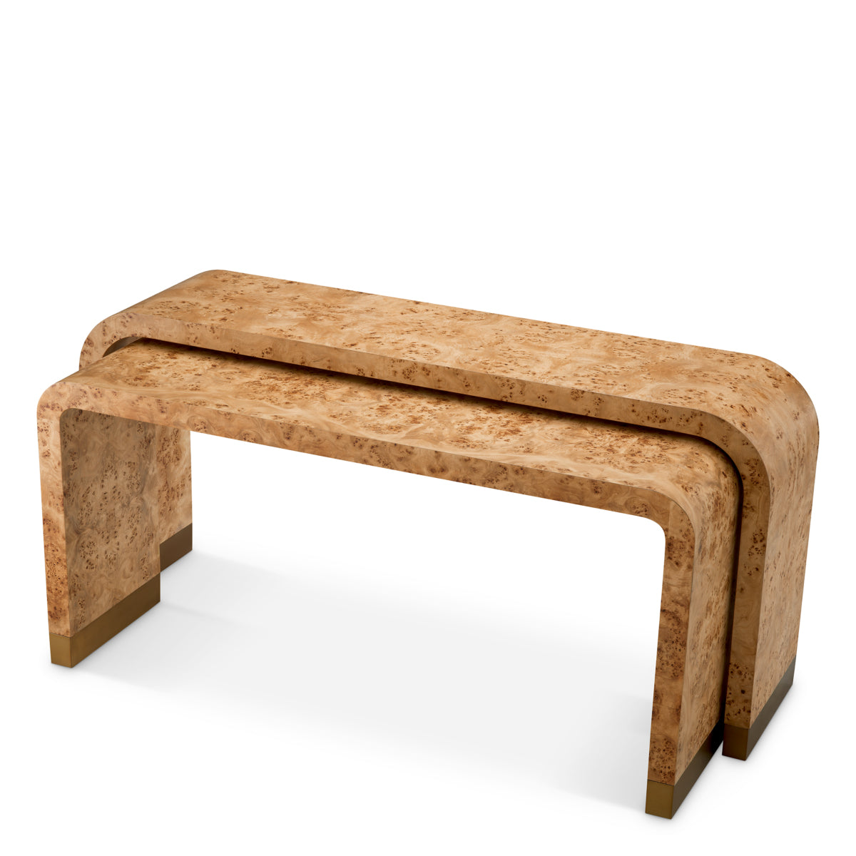 Mappa Burl Console Table (2) Quinton | Eichholtz Miami