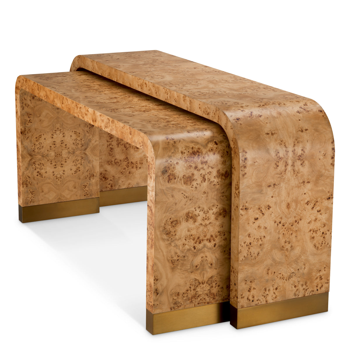 Mappa Burl Console Table (2) Quinton | Eichholtz Miami