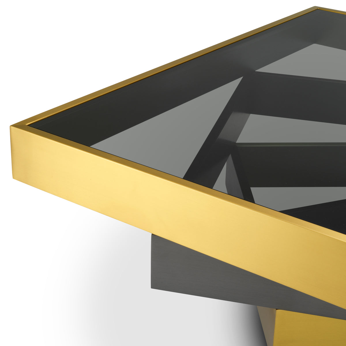 Smoke Glass Coffee Table Zamora | Eichholtz Miami