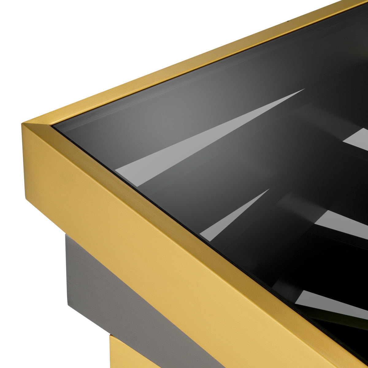 Smoke Glass Side Table Zamora | Eichholtz Miami