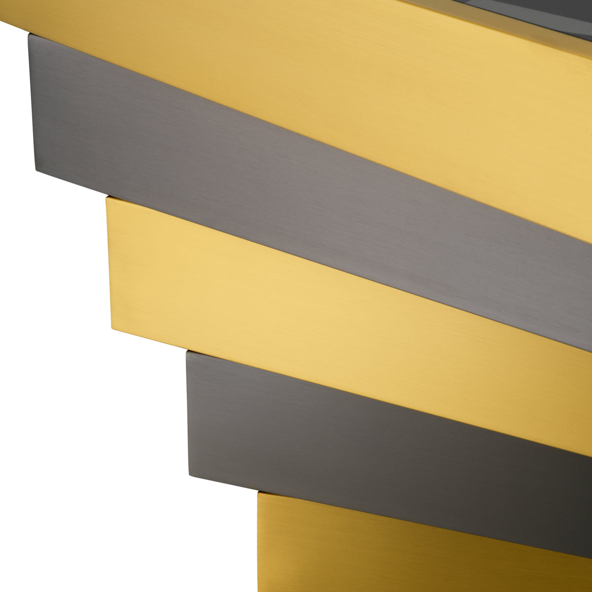 Smoke Glass Side Table Zamora | Eichholtz Miami