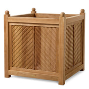 Natural Teak Outdoor Planter Stanmore