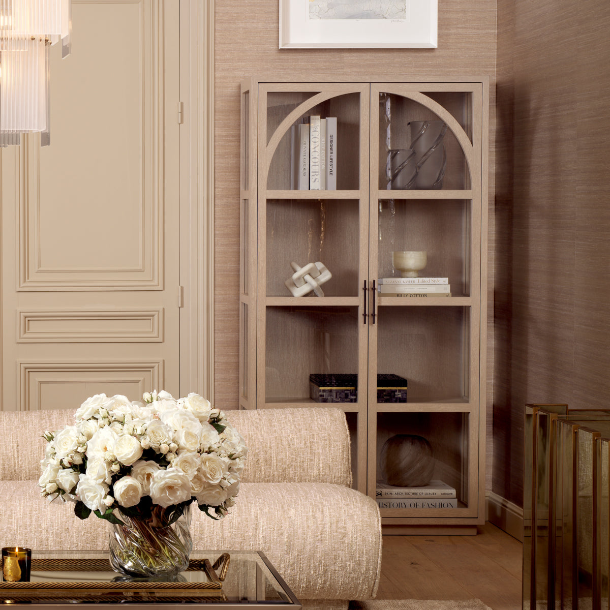 Clear Glass Cabinet San Bernardino | Eichholtz Miami