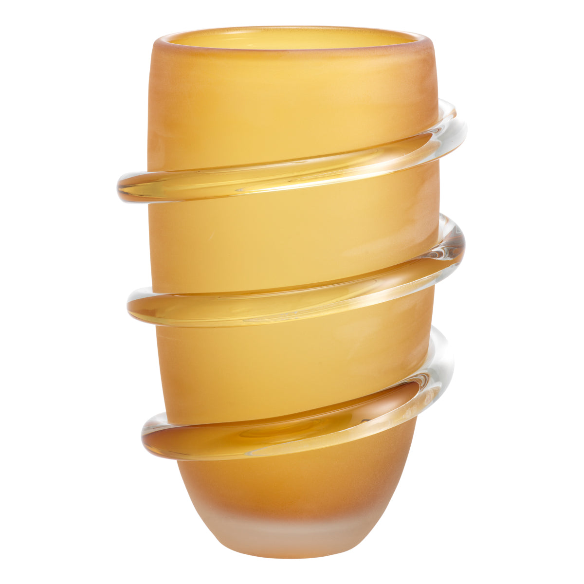 Yellow Glass Vase Eliano | Eichholtz Miami