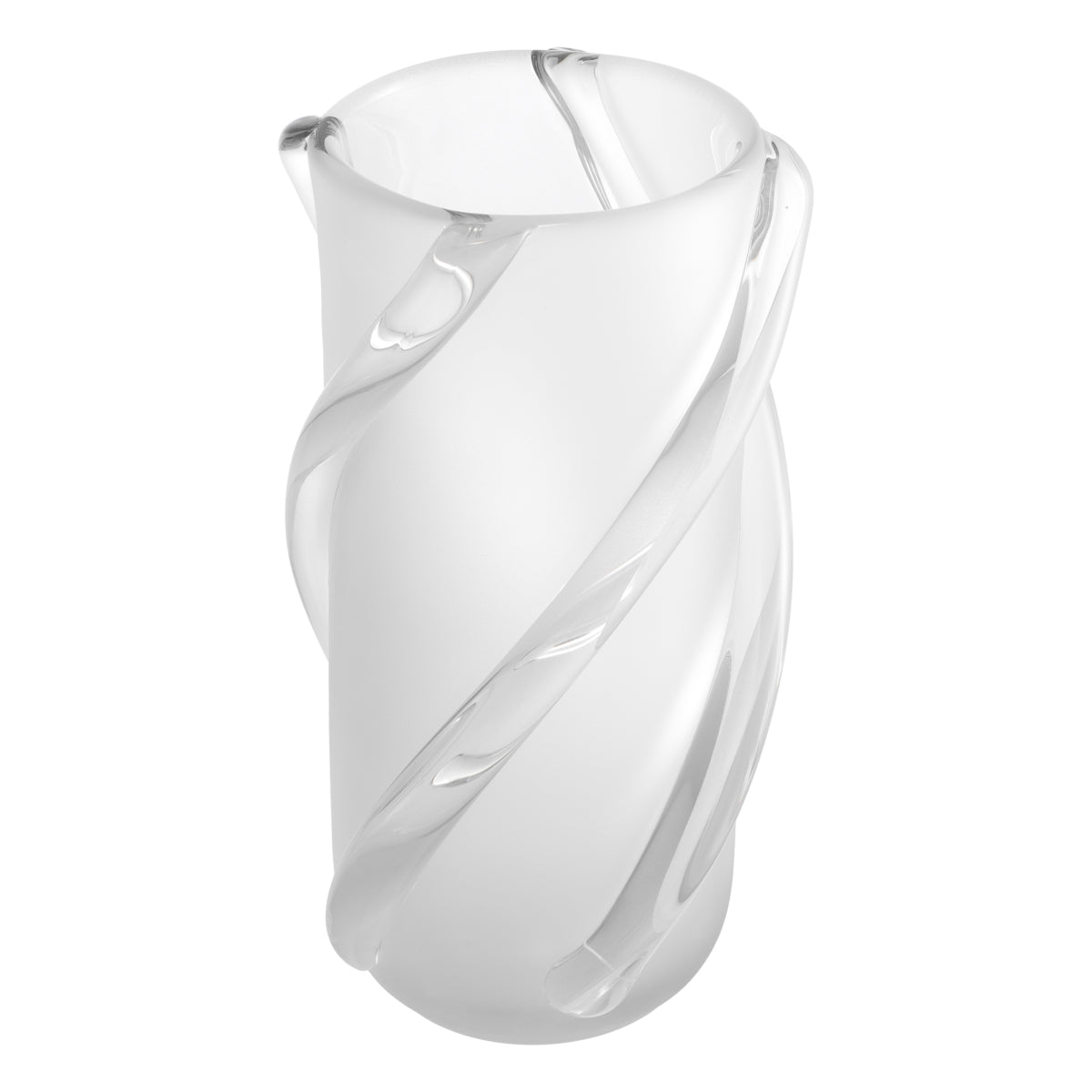 Frosted Glass Vase Celestino | Eichholtz Miami