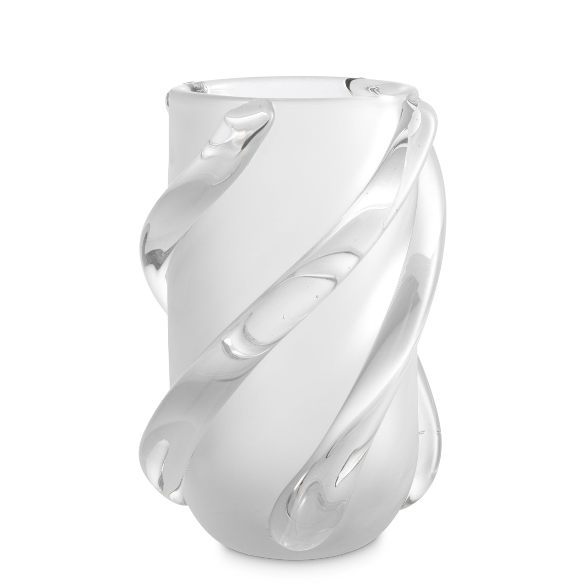 Frosted Glass Vase Celestino | Eichholtz Miami