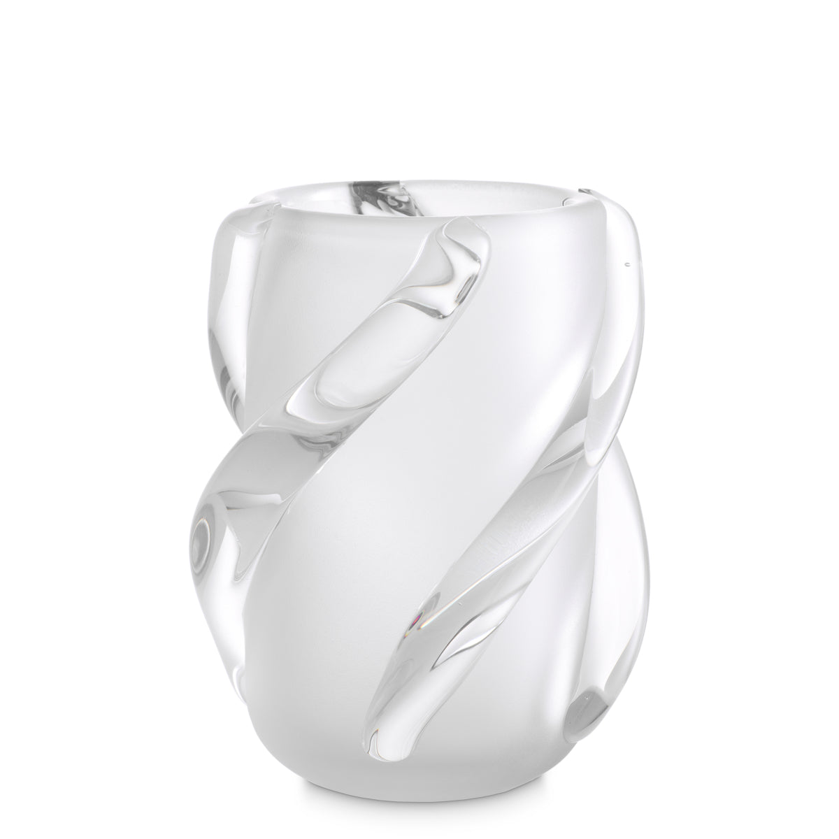 Frosted Glass Vase Celestino | Eichholtz Miami