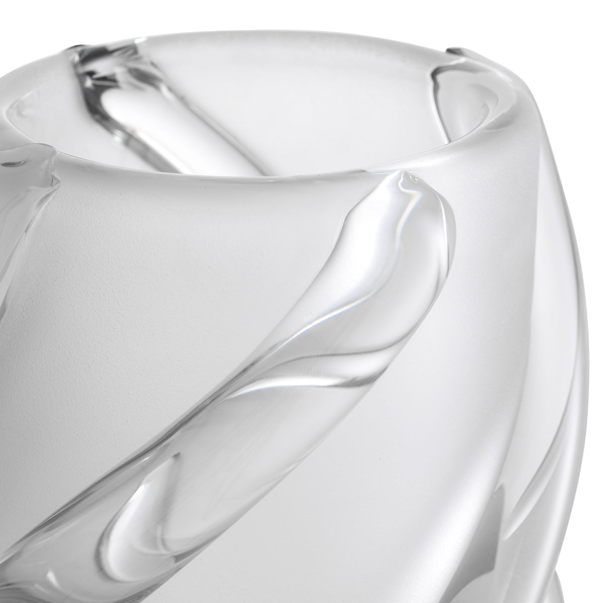 Frosted Glass Vase Celestino | Eichholtz Miami