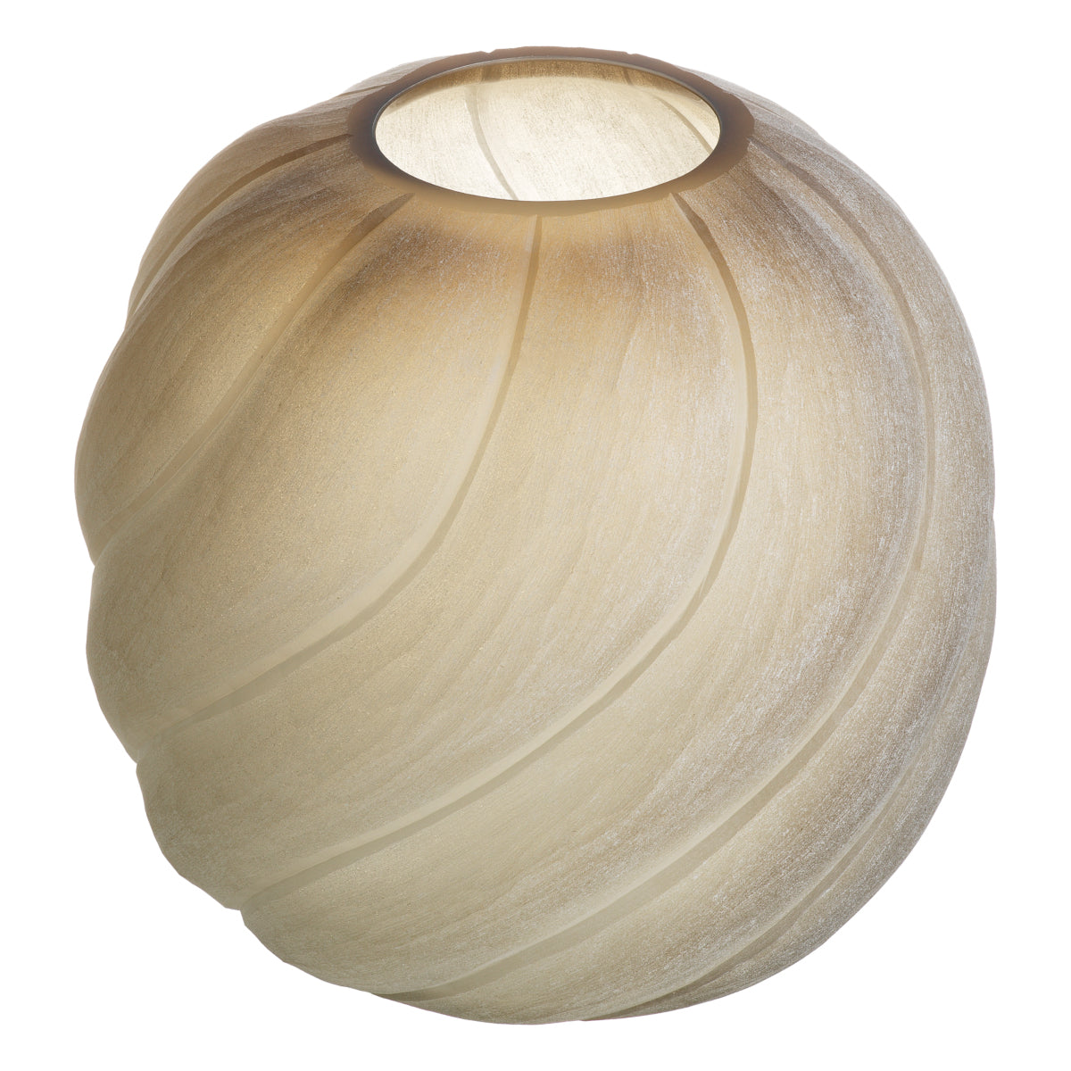 Frosted Sculptural Vase Sicilia | Eichholtz Miami