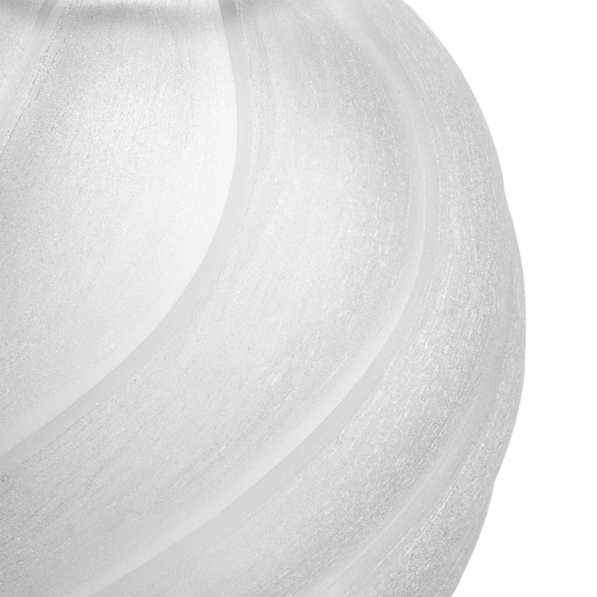 Frosted Sculptural Vase Sicilia | Eichholtz Miami