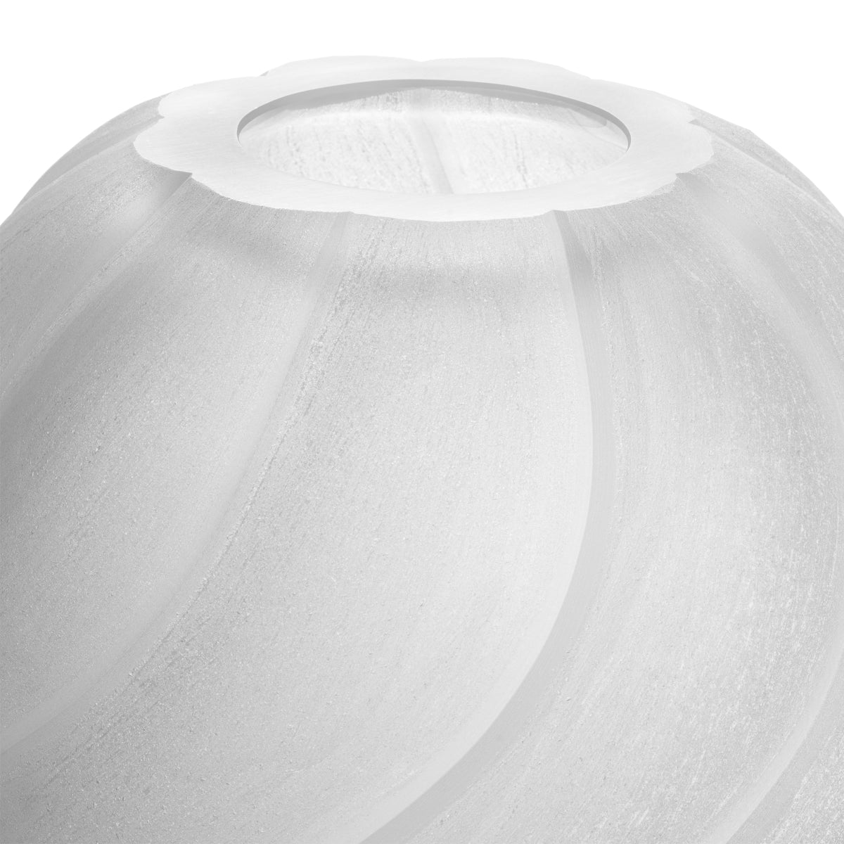 Frosted Sculptural Vase Sicilia | Eichholtz Miami
