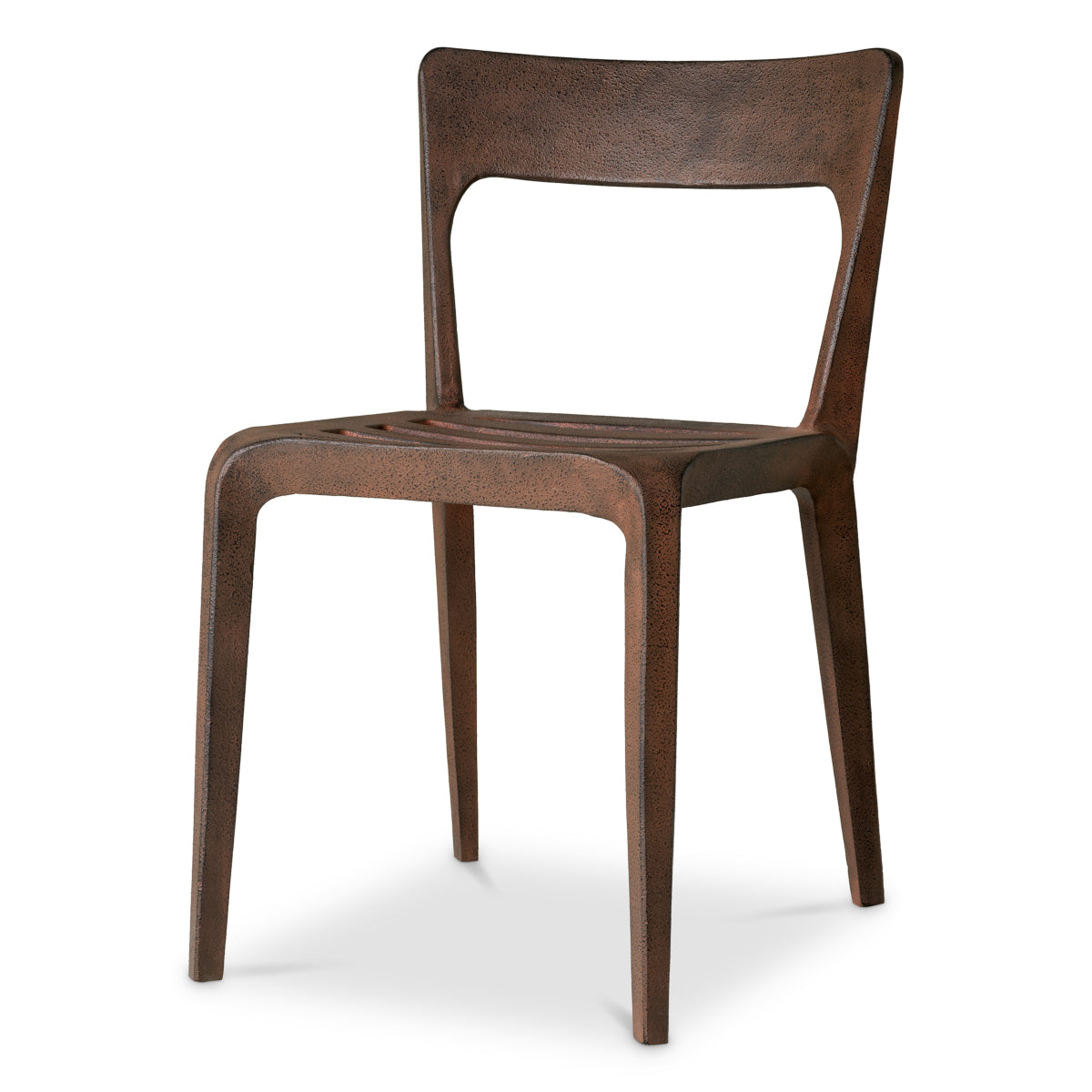 Oxidized Aluminum Dining Chair Quentin | Eichholtz Miami