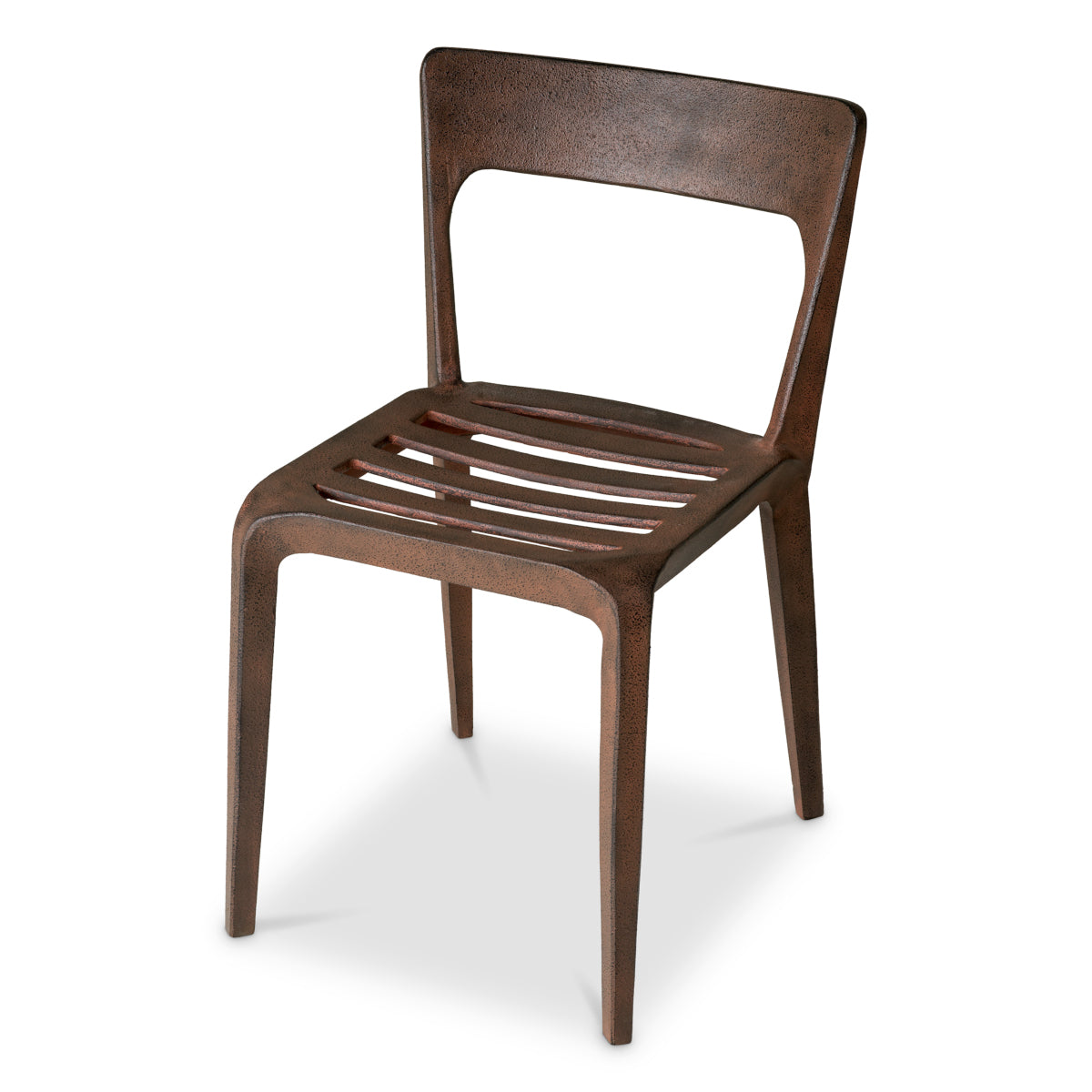 Oxidized Aluminum Dining Chair Quentin | Eichholtz Miami