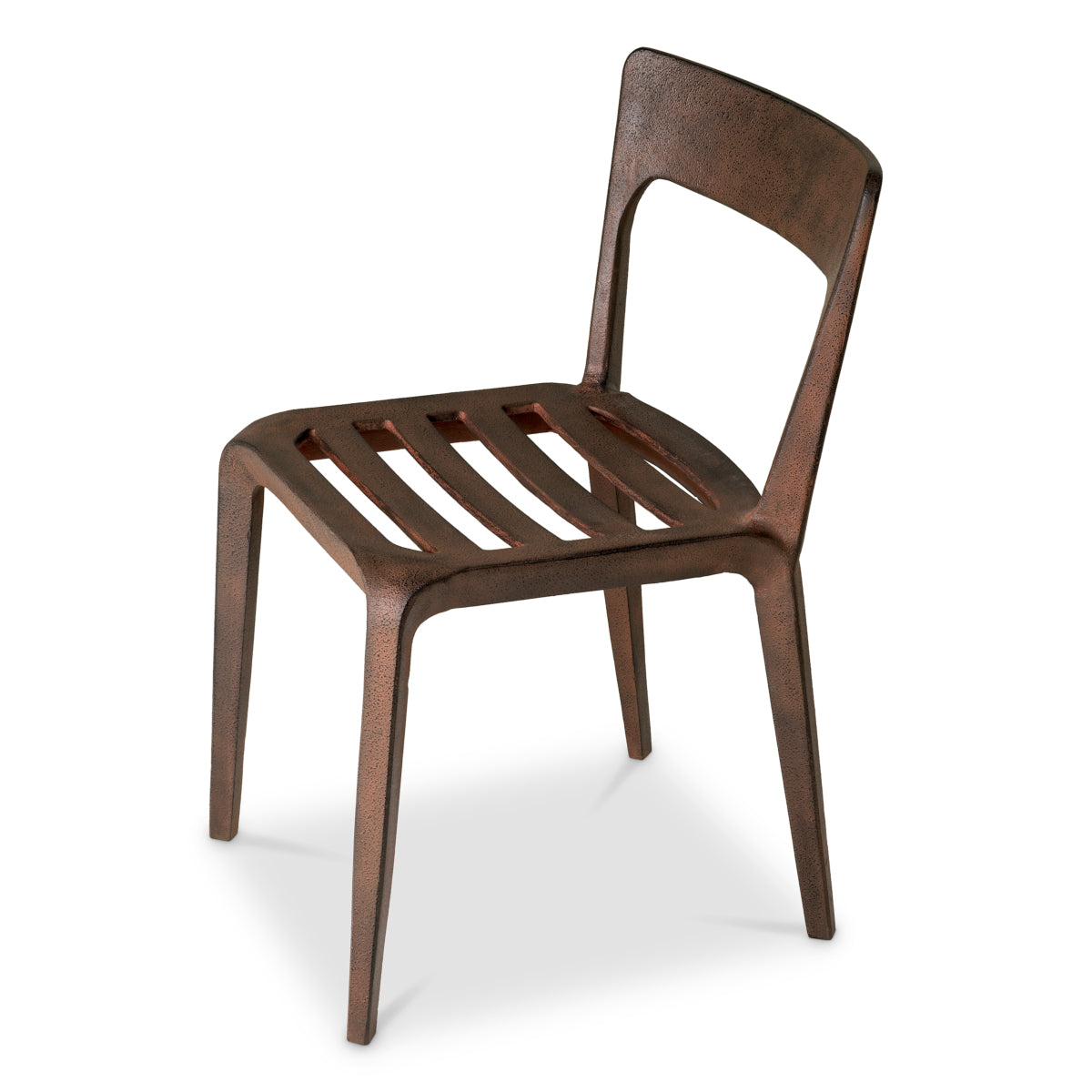 Oxidized Aluminum Dining Chair Quentin | Eichholtz Miami