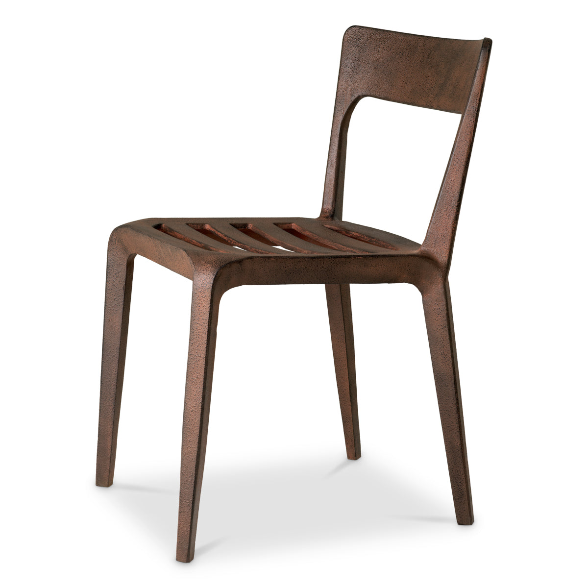 Oxidized Aluminum Dining Chair Quentin | Eichholtz Miami