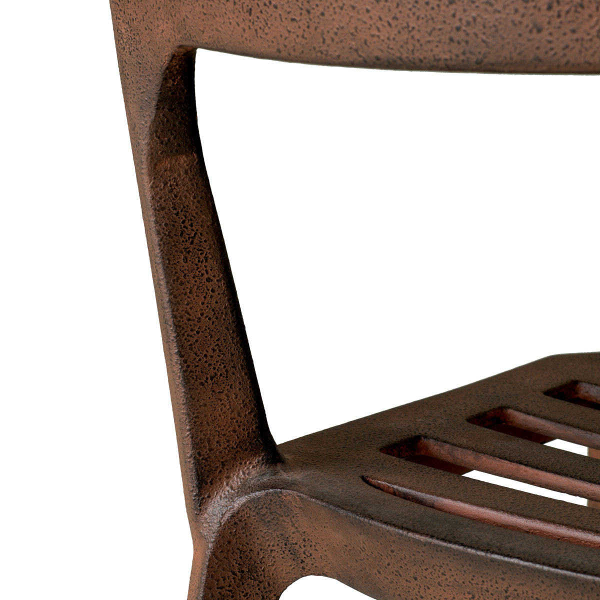 Oxidized Aluminum Dining Chair Quentin | Eichholtz Miami