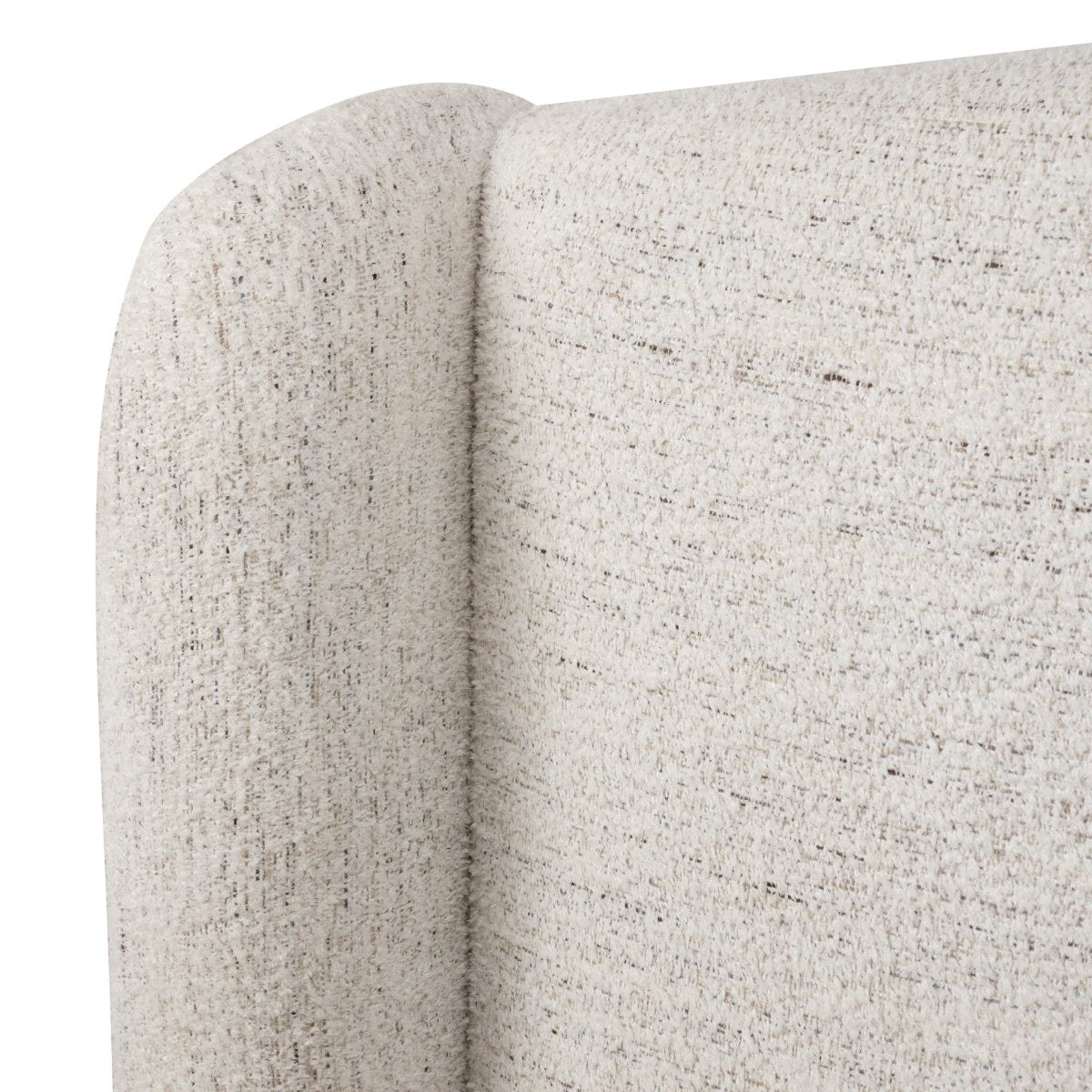 Off-White Upholstered Bed Frame Mellory | Eichholtz Miami