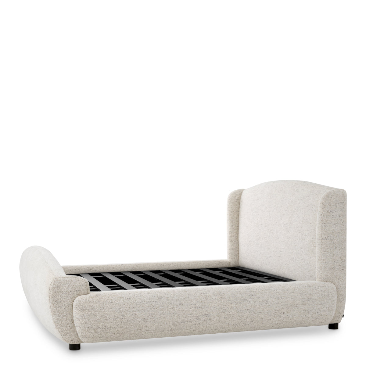 Off-White Upholstered Bed Frame Mellory | Eichholtz Miami