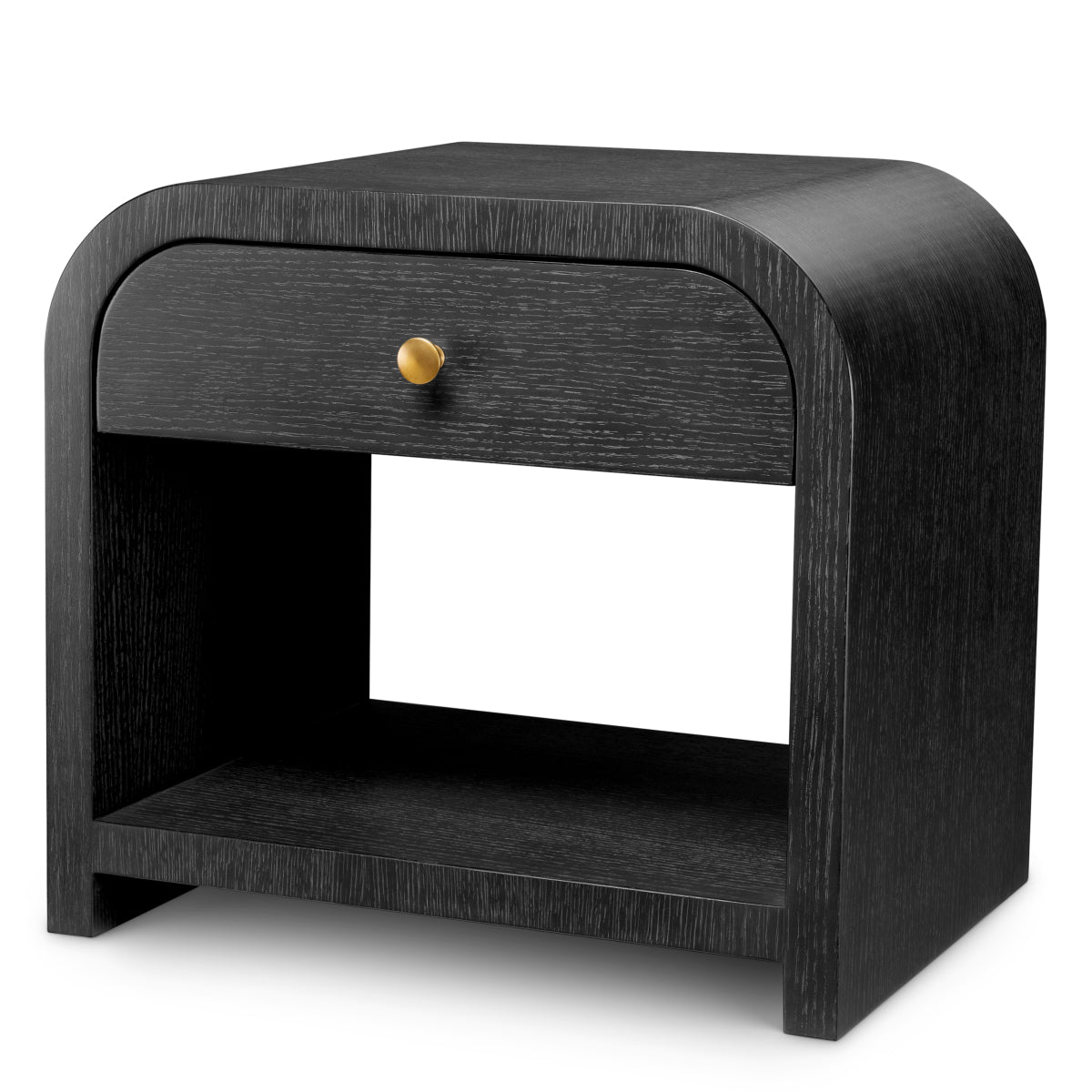 Oak Veneer Nightstand Rhodes | Eichholtz Miami