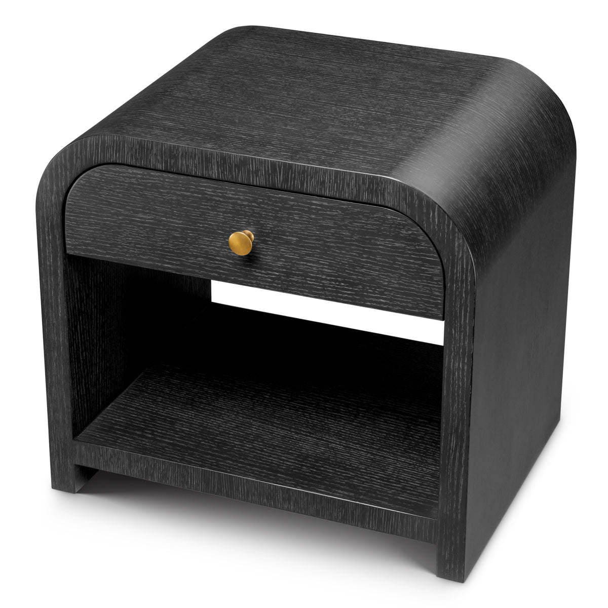 Oak Veneer Nightstand Rhodes | Eichholtz Miami