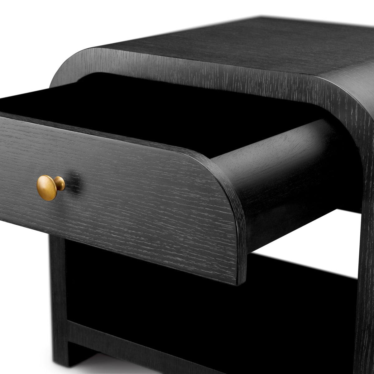 Oak Veneer Nightstand Rhodes | Eichholtz Miami