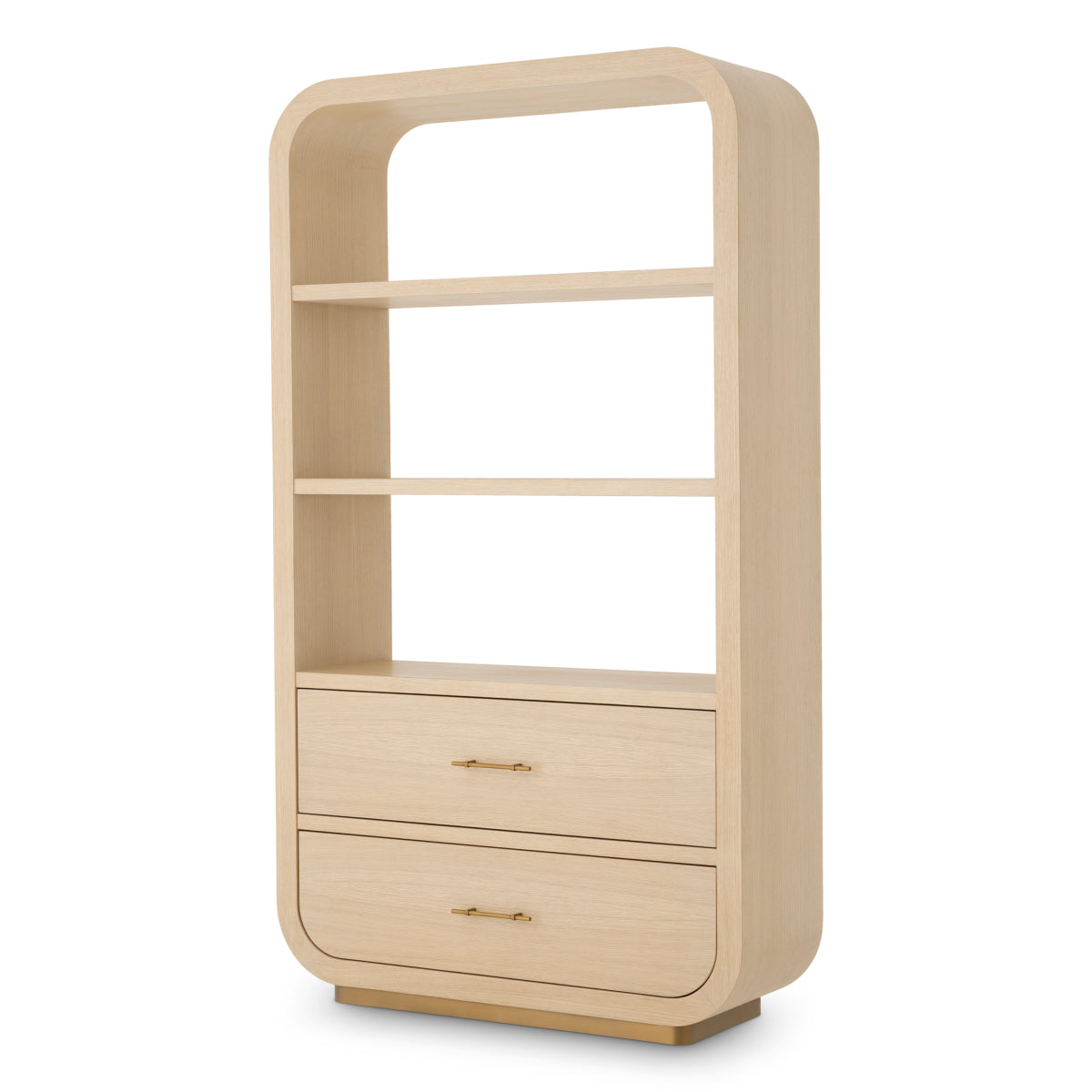 2-Drawer Wood Cabinet Quinton