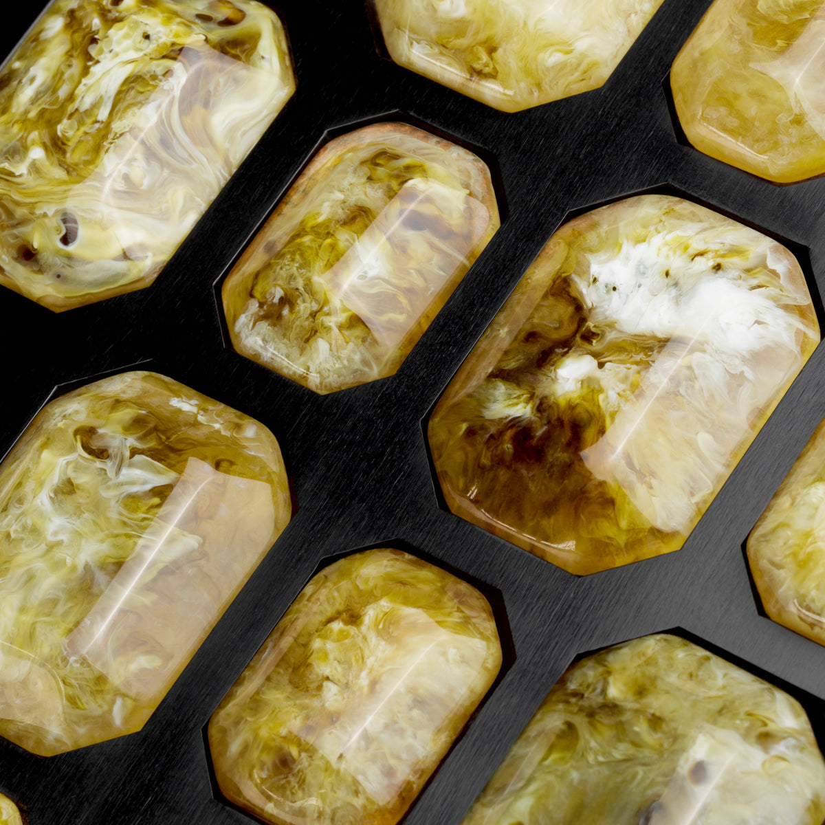 Black Faux Amber Box Lucida | Eichholtz Miami