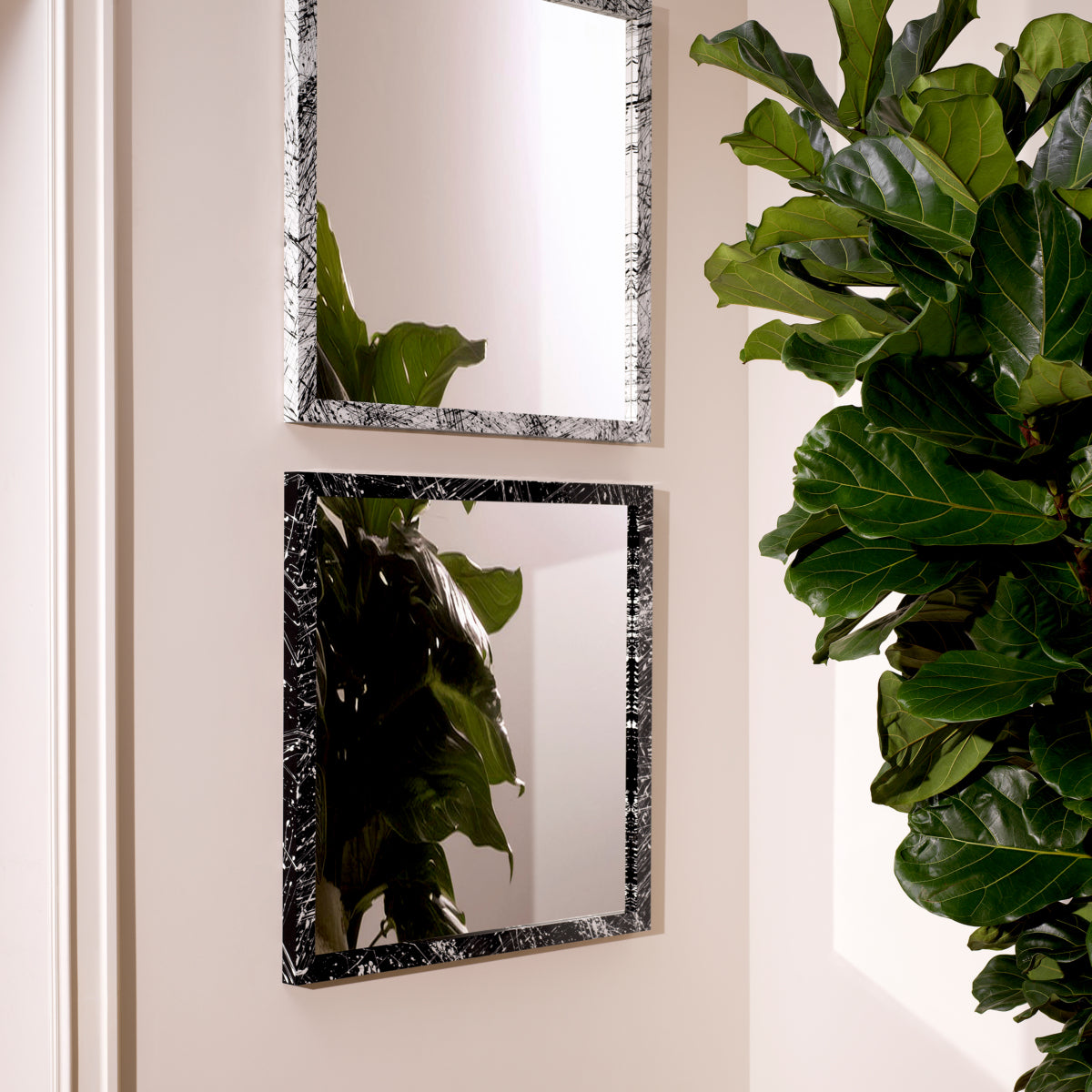 Graphic Print Mirror Reflection of Eccentricity | Eichholtz Miami